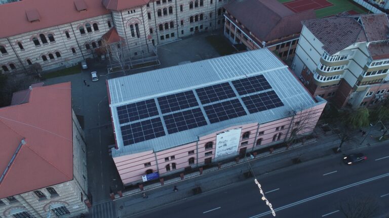 Fotovoltaice colegiul Alexandru Lahovari
