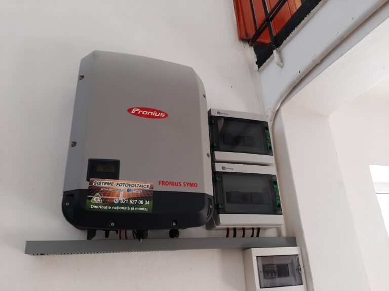 Fotovoltaice scoala rosiile