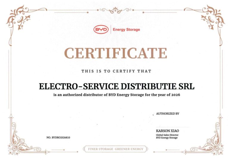 Genway Distribuitor autorizat BYD 2026