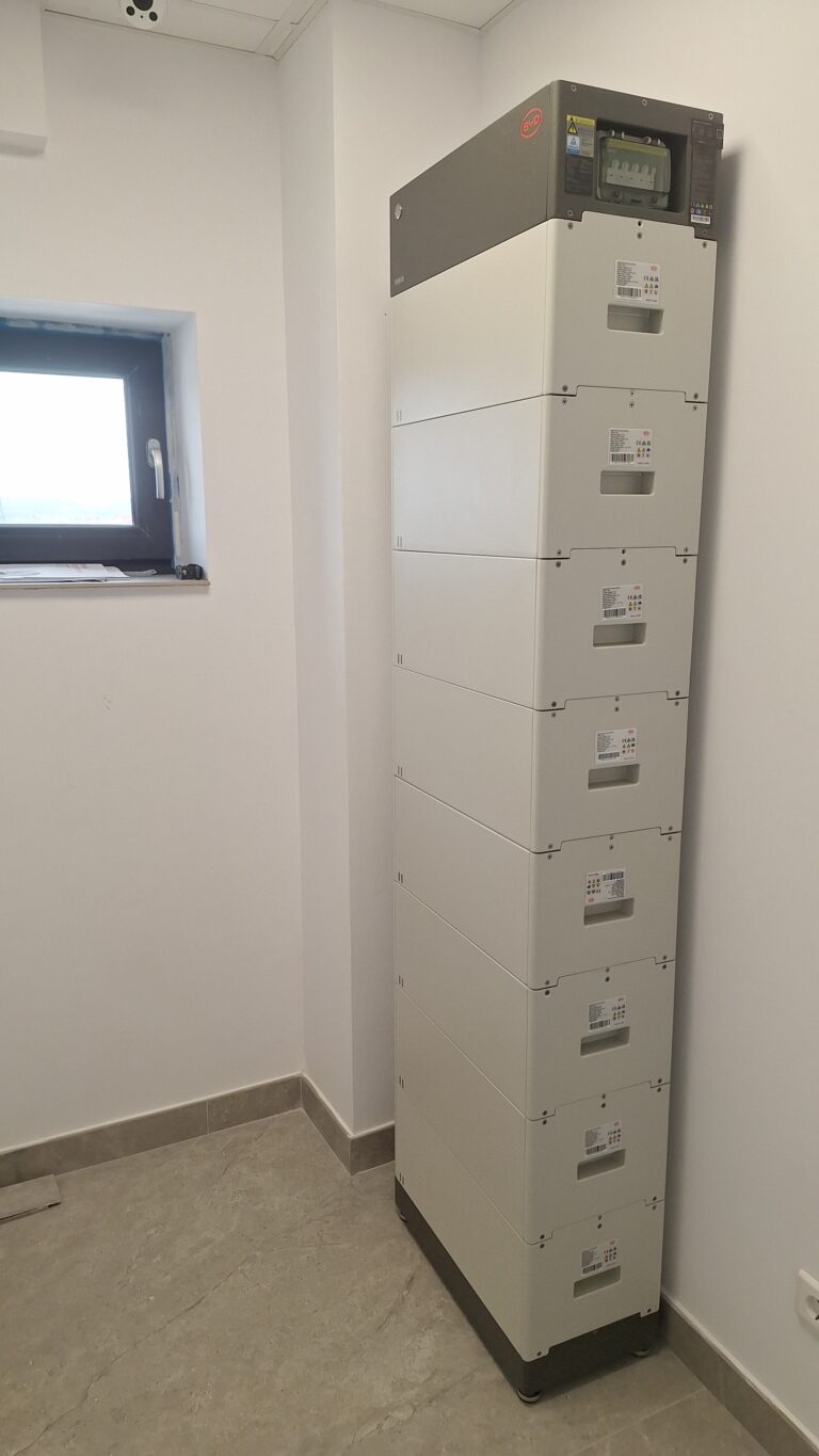 Baterie de stocare montată de Genway la Râureni